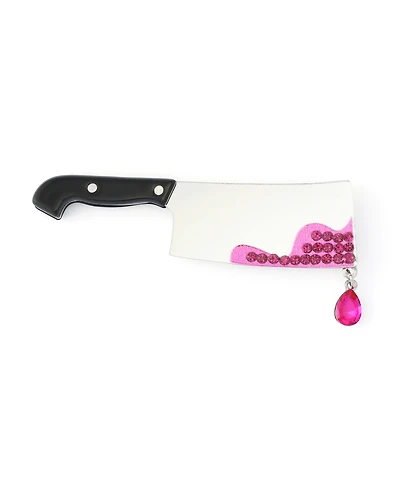 Betsey Johnson Faux-Stone Halloween Cleaver Brooch