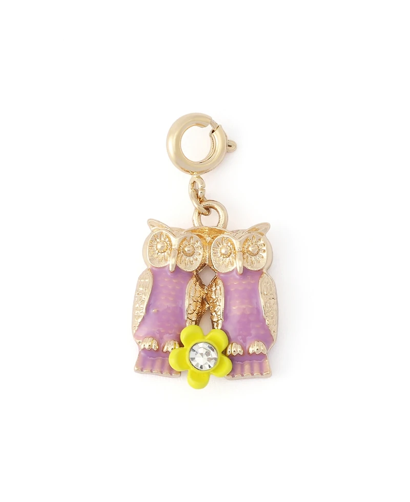 Betsey Johnson Faux-Stone Gemini Celestial Pendant Necklace Charm Zodiac Set