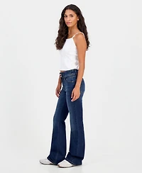 Celebrity Pink Juniors' Retro Mid-Rise Bootcut Stretch Jeans