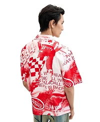 Desigual Men's Racing printed shirt