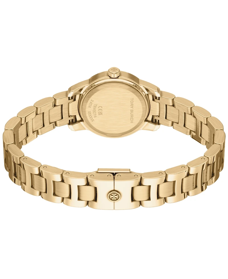 Tory Burch Women's Small Miller Gold-Tone Stainless Steel Watch 28mm