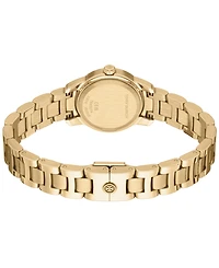 Tory Burch Women's Small Miller Gold-Tone Stainless Steel Watch 28mm