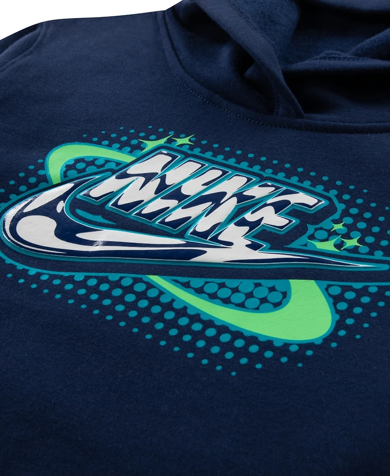 Nike Boys' 4-7 Sportswear Brand Ambassador Long-Sleeve Hoodie Sweatshirt