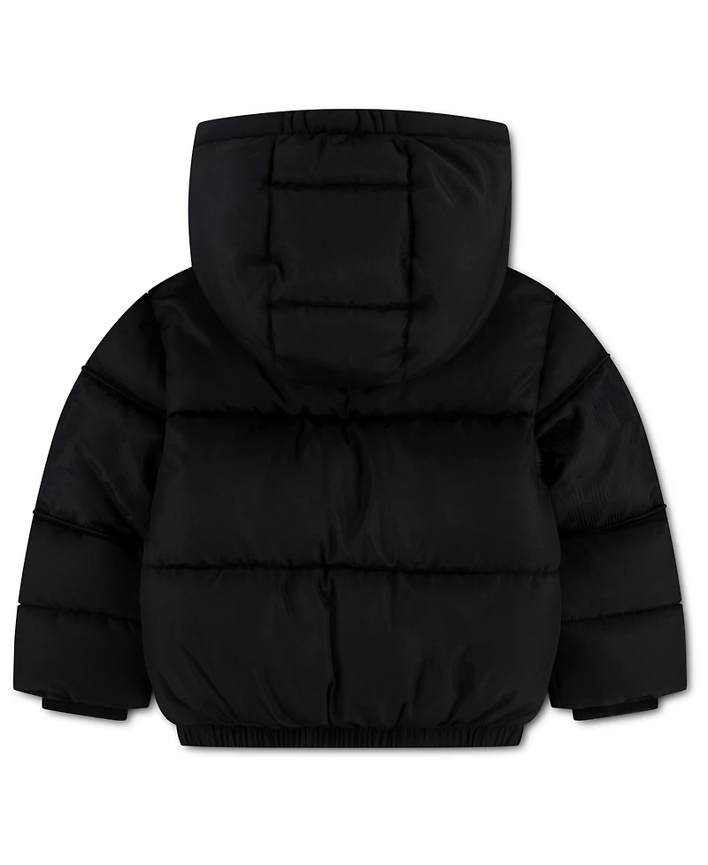 Nike Toddler Boys' 2T-4T Jacquard Logo Mixed Media Puffer Jacket