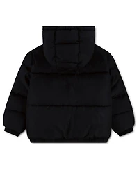 Nike Boys' 4-7 Jacquard Logo Mixed Media Puffer Jacket