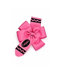 Bits & Bows Little/Big Girls Back-to-School Crayon Hair Bow