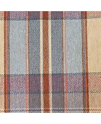Rlf Home Tartan Plaid Regal Window Valance 100% Cotton Lined Rod Pocket