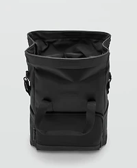 Mango Men's Black Multi-Purpose Backpack