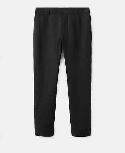 Mango Men's Slim-Fit Linen Pants