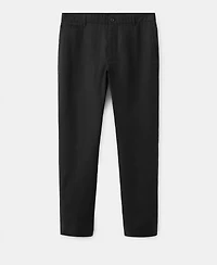 Mango Men's Slim-Fit Linen Pants