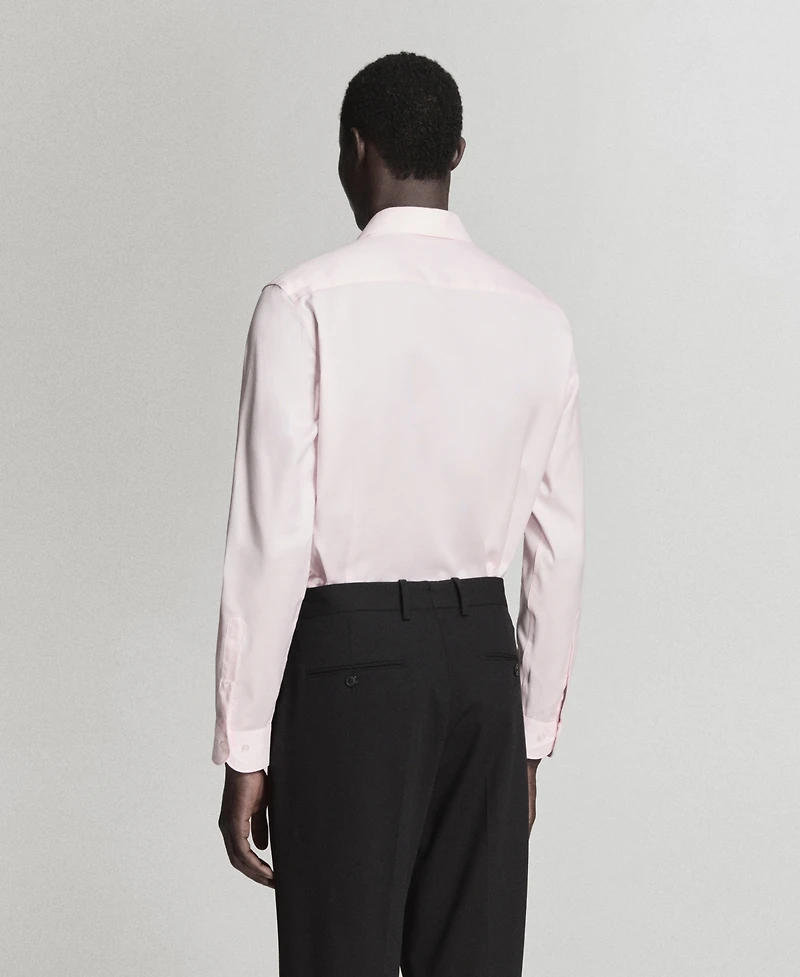 Mango Men's Cotton Slim-Fit Suit Shirt