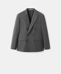 Mango Men's Monaco Double-Breasted Slim-Fit Suit Blazer
