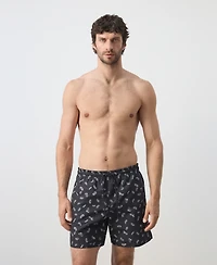 Mango Men's Printed Drawstring Swimsuit