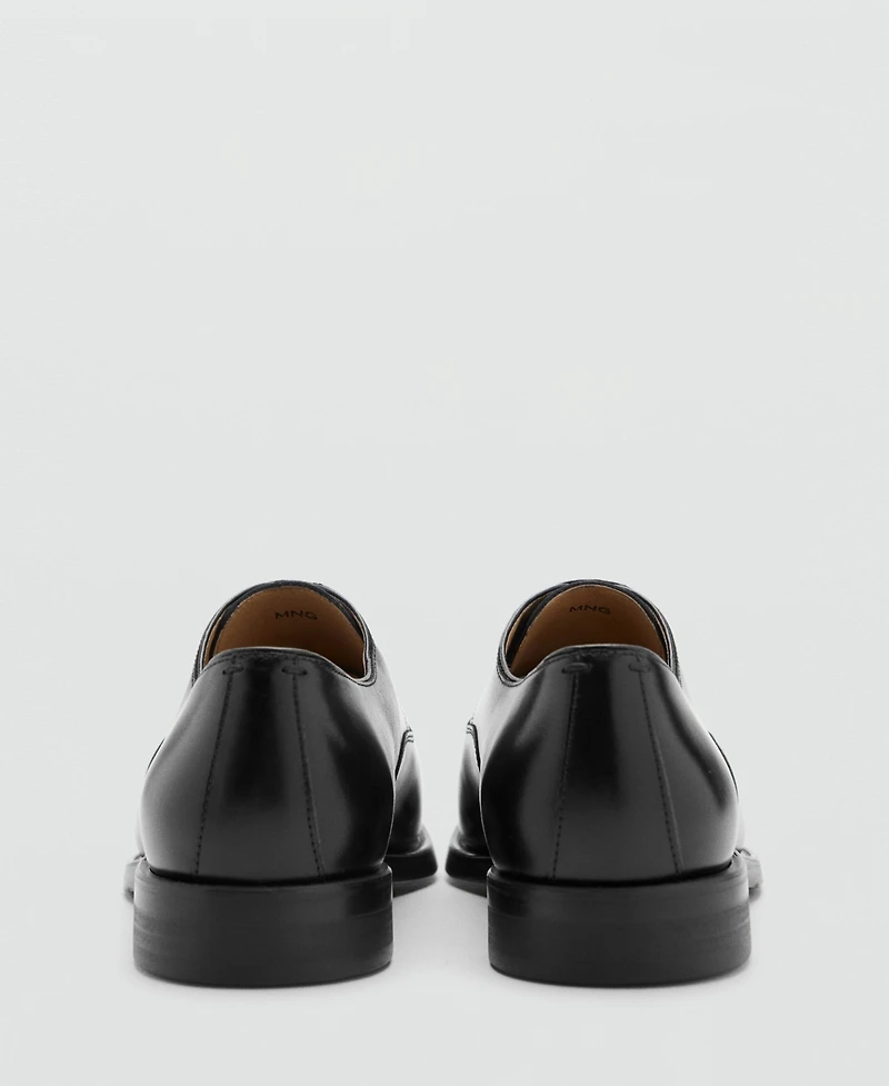 Mango Men's Oxford Style Leather Shoes