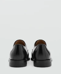 Mango Men's Oxford Style Leather Shoes