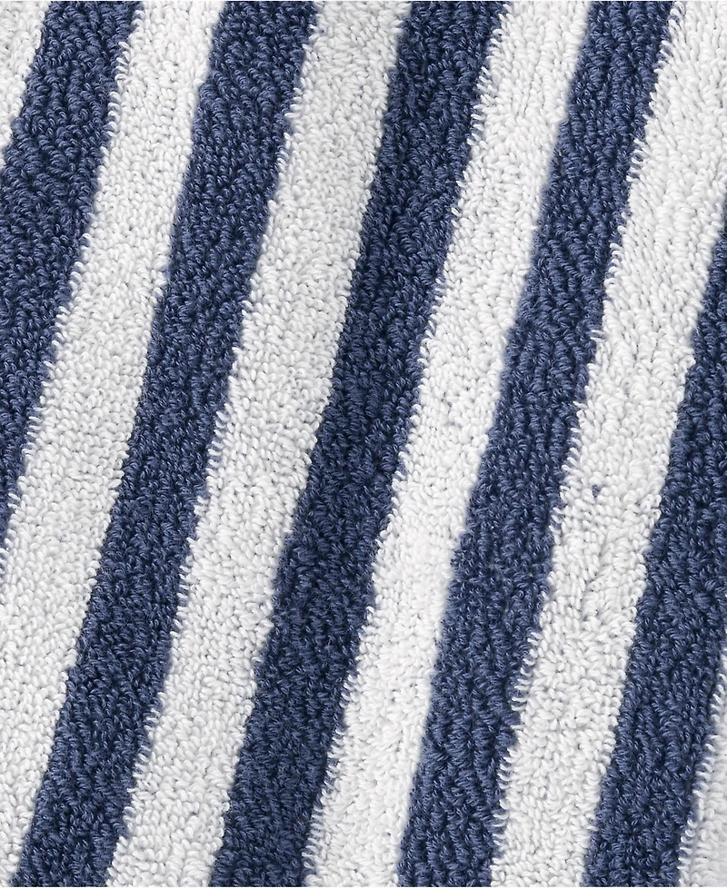 Lands' End Cotton Yarn-dyed Stripe Bath Towel