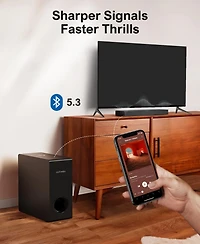 Ultimea Nova S50 2.1-Channel 190W Dolby Atmos Soundbar