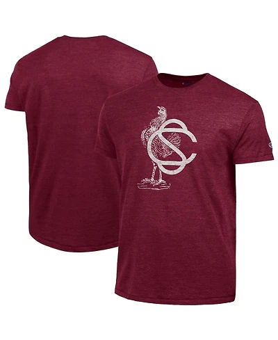 Champion Men's Garnet South Carolina Gamecocks Triumph Tri-Blend T-Shirt