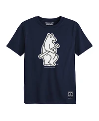 Mitchell & Ness Toddler Navy Chicago Cubs Retro Logo T-Shirt