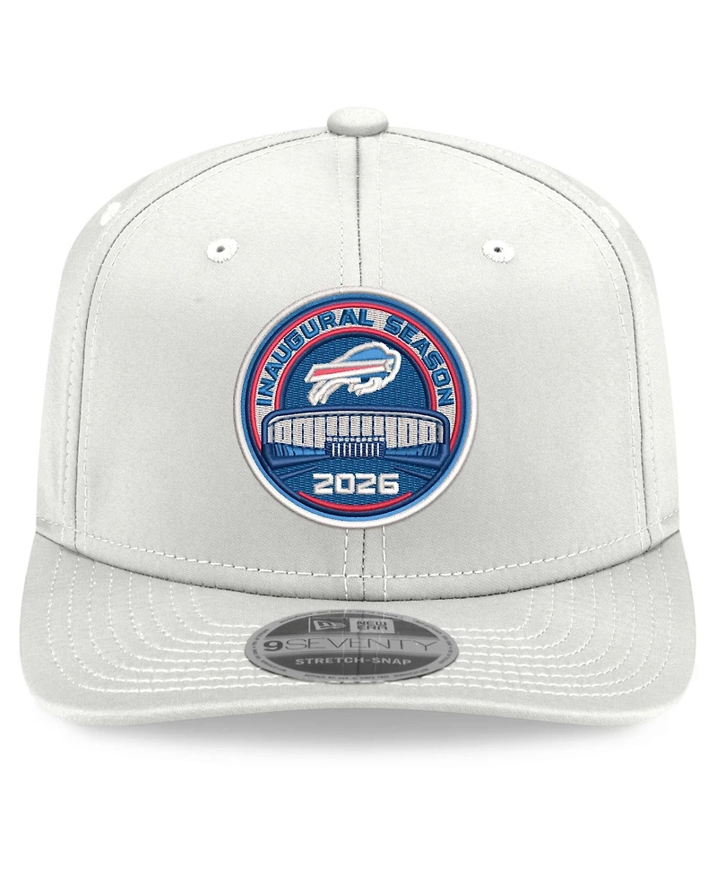 New Era Men's White Buffalo Bills Highmark Stadium Inaugural Season 9SEVENTY Adjustable Hat
