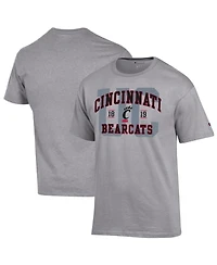 Champion Men's Heather Gray Cincinnati Bearcats Varsity T-Shirt