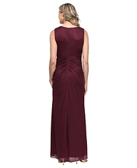 Alex Evenings Women's Glitter Mesh Dress