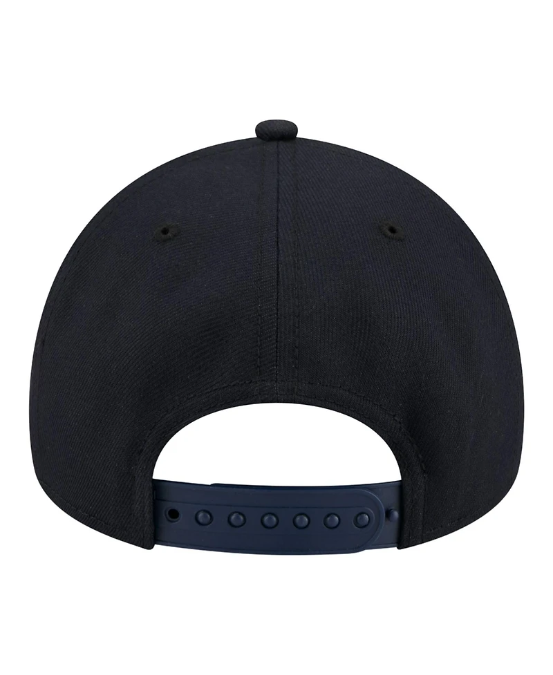 New Era Big Boys and Girls Navy Atlanta Braves 9FORTY A-Frame Adjustable Hat