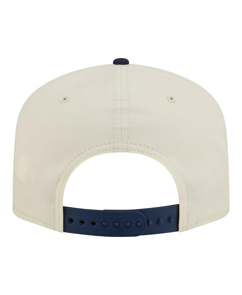 New Era Men's Cream/Navy Ryan Blaney Flag 19TWENTY Adjustable Hat