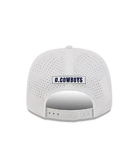 New Era Men's White Dallas Cowboys Name Plate 9SEVENTY Adjustable Hat