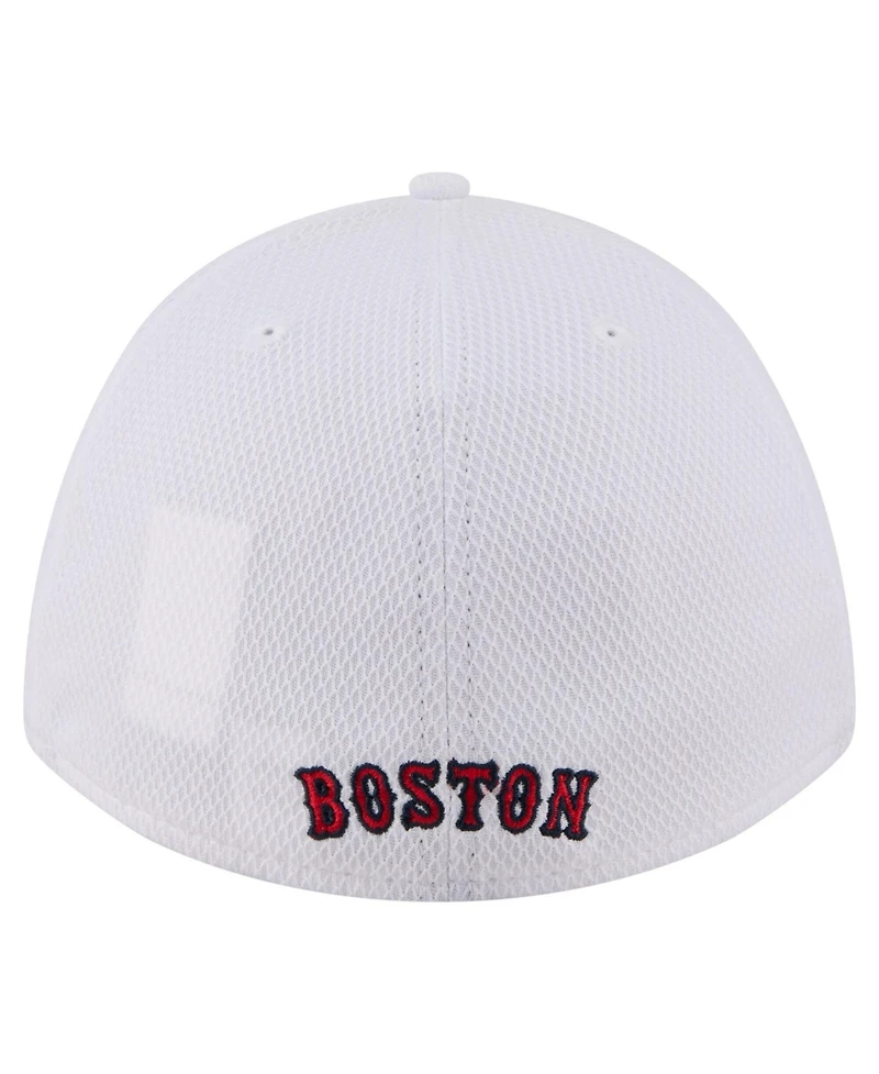 New Era Men's White Boston Red Sox