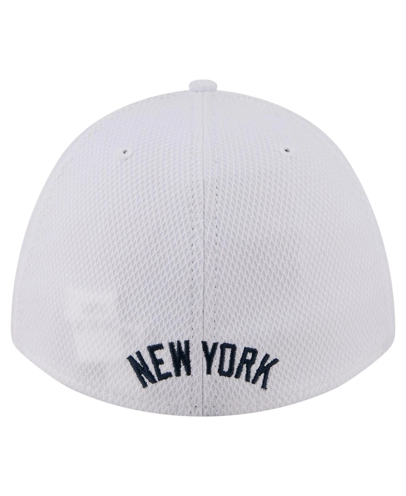 New Era Men's White York Yankees