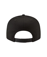 New Era Men's Black Los Angeles Dodgers 2024/25 Back-to-Back s Diamond Side Patch 9FIFTY Snapback Hat