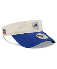 New Era Men's Cream/Royal Buffalo Bills 2026 Nfl Training Camp Adjustable Visor