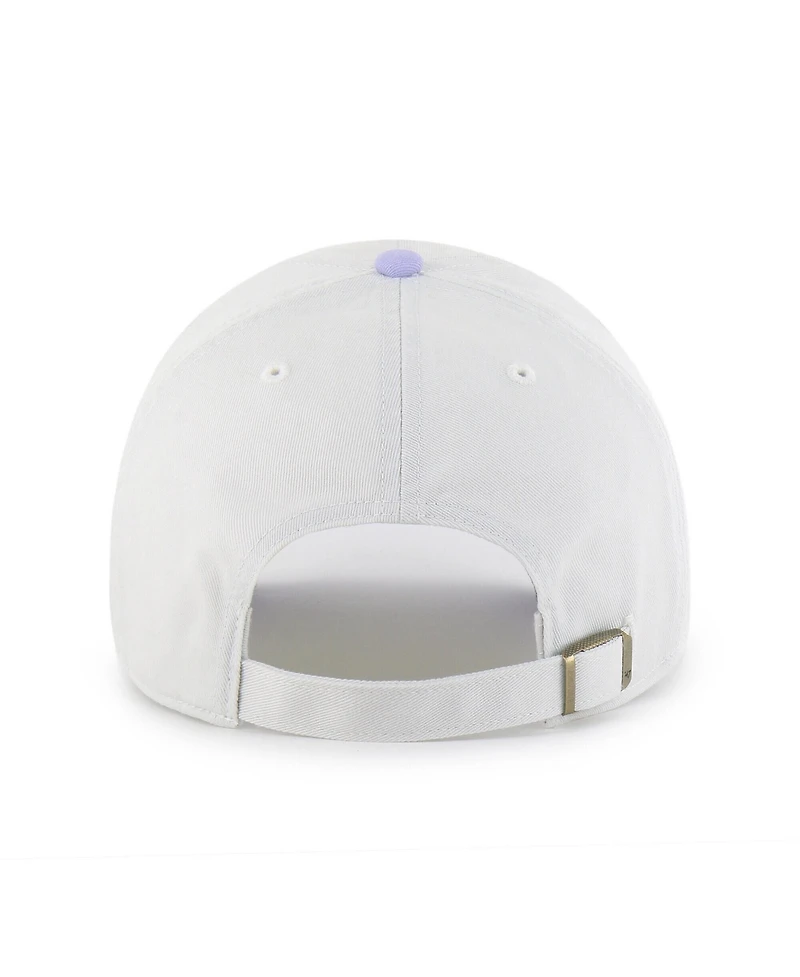 47 Brand Women's White San Francisco 49ers Gelato Two-Tone Clean Up Adjustable Hat