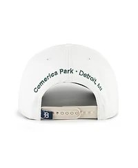 '47 Brand Men's White/Green Detroit Tigers Flora Gallery Hitch Adjustable Hat