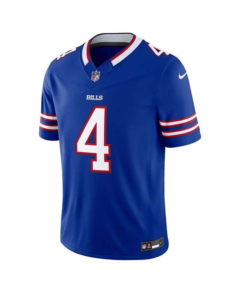 Nike Men's James Cook Iii Royal Buffalo Bills Vapor F.u.s.e. Stitched Limited Jersey