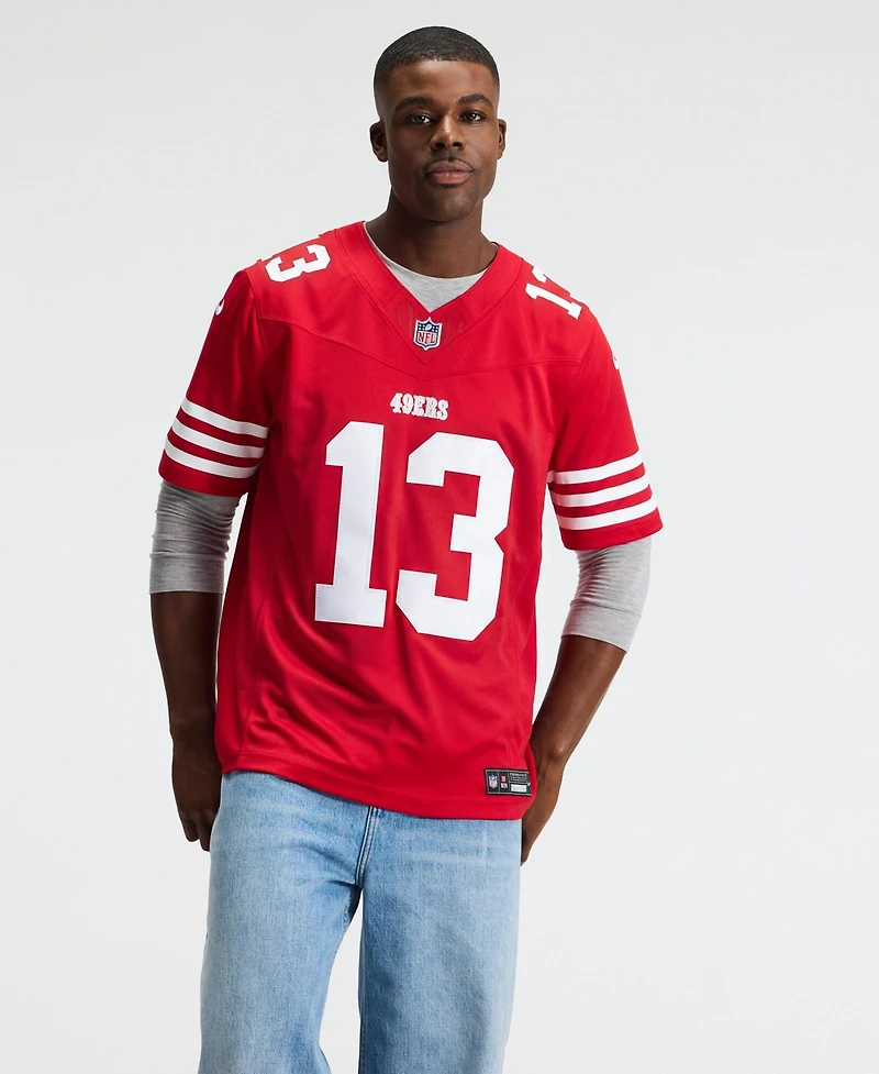 Nike Men's Brock Purdy Scarlet San Francisco 49ers Vapor F.u.s.e. Stitched Limited Jersey