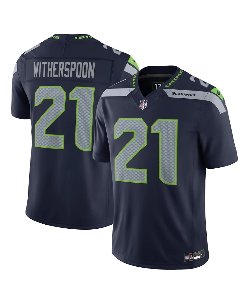 Nike Men's Devon Witherspoon College Navy Seattle Seahawks Vapor F.u.s.e. Stitched Limited Jersey