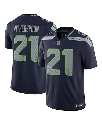 Nike Men's Devon Witherspoon College Navy Seattle Seahawks Vapor F.u.s.e. Stitched Limited Jersey