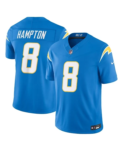 Nike Men's Omarion Hampton Powder Blue Los Angeles Chargers Vapor F.u.s.e. Stitched Limited Jersey