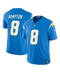 Nike Men's Omarion Hampton Powder Blue Los Angeles Chargers Vapor F.u.s.e. Stitched Limited Jersey