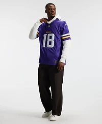 Nike Men's Justin Jefferson Purple Minnesota Vikings Vapor F.u.s.e. Stitched Limited Jersey