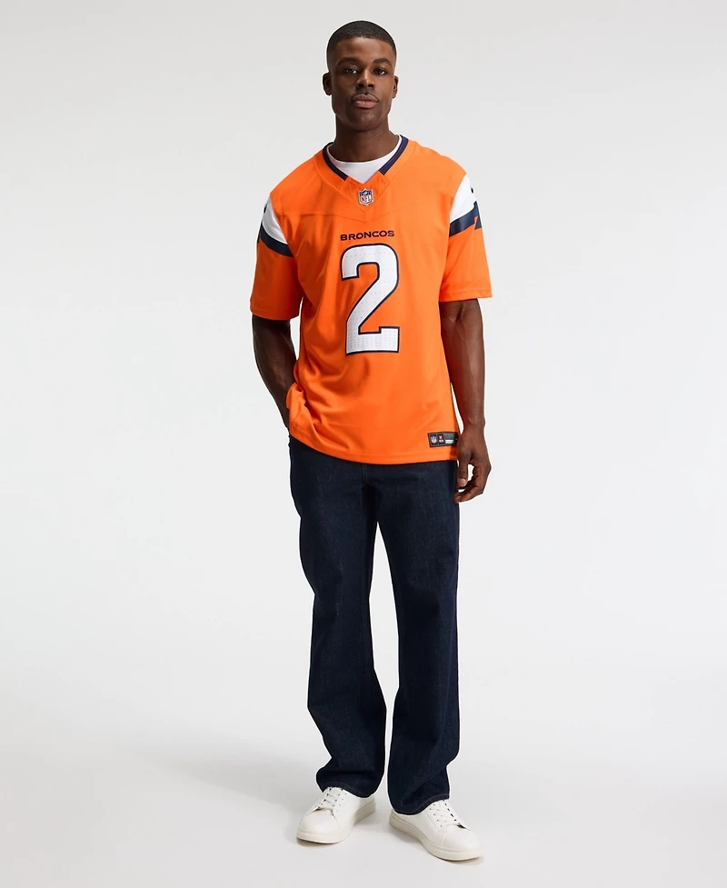 Nike Men's Patrick Surtain Ii Orange Denver Broncos Vapor F.u.s.e. Stitched Limited Jersey