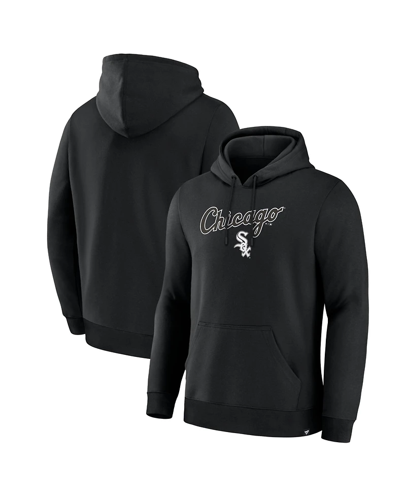 Fanatics Men's Black Chicago White Sox Lock-Up Legacy Hoodie
