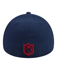 New Era Men's Navy England Patriots A-Frame 59FORTY Fitted Hat