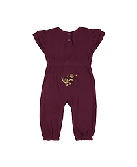 Colosseum Baby Boys and Girls Maroon Minnesota Golden Gophers Beautopia Waffle Knit Romper