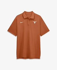 Nike Men's Texas Longhorns 2026 Sideline Tour Dri-fit Polo Shirt