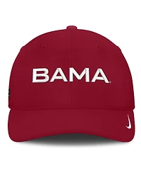 Nike Men's Crimson Alabama Crimson Tide Gameday Aerobill Swooshflex Dri-fit Hat