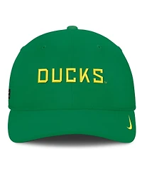 Nike Men's Green Oregon Ducks Gameday Aerobill Swooshflex Dri-fit Hat