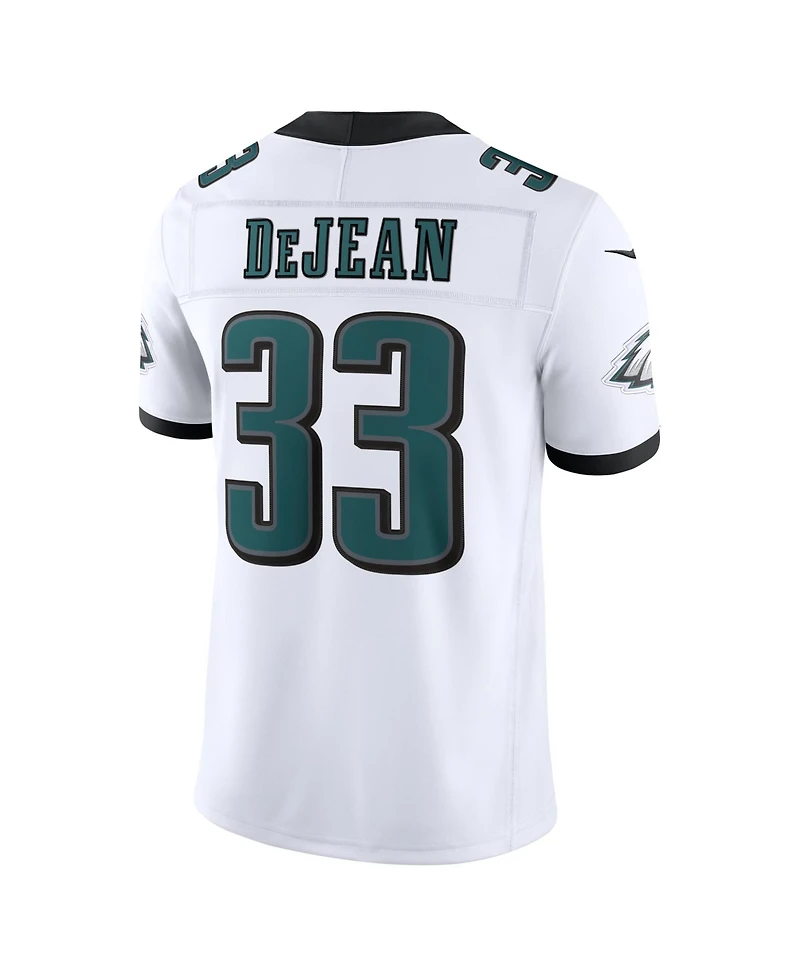 Nike Men's Cooper DeJean White Philadelphia Eagles Vapor F.u.s.e. Stitched Limited Jersey